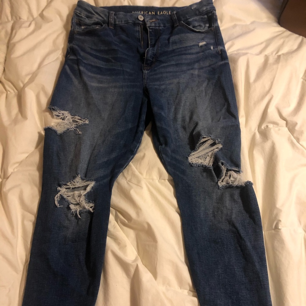 Size 10 curvy x-short American Eagle Jeans